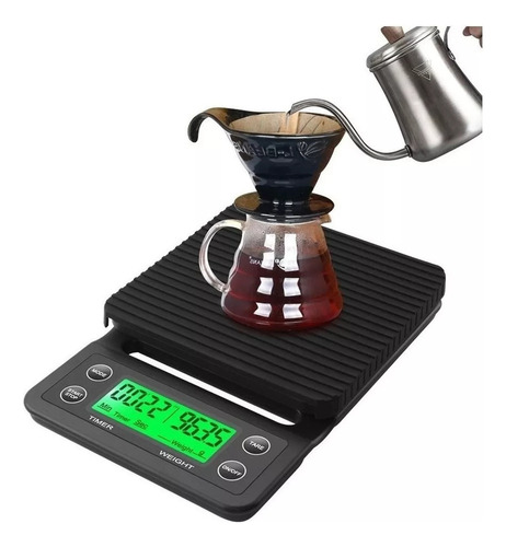 . Báscula De Café De Precisión Con Temporizador 01