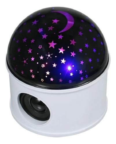 Proyector Estrellas Lunas Parlante Bluetooth Mas Control Luc