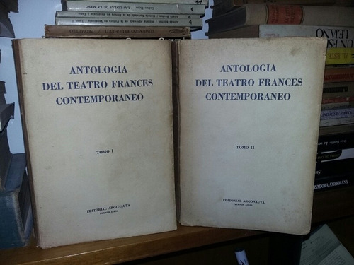 Antologia Del Teatro Frances Contemporaneo 2 Tomos Argonauta
