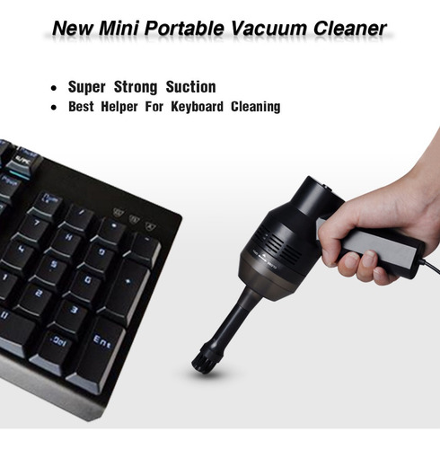Portátil Mini Usb Aspirador De Pó Computador Coletor De