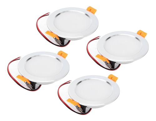 Lámpara De Techo Rv Downlight, 4 Piezas, Led Redonda, Dc, 12