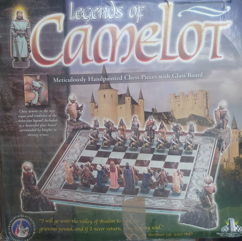 Juego De Ajedrez Coleccionistas  Legends Of Camelot  Mod.927