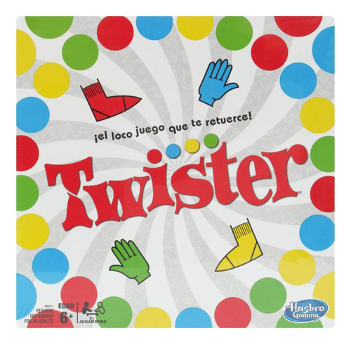 Twister Hasbro Juego Clásico Niños Adultos Colores Destreza