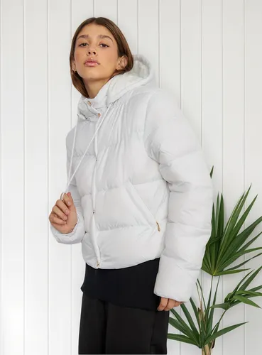 Campera Mujer Inflable Abrigo Capucha Temporada Invierno