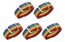 Comprar 5 Pulseras Orgullo Gay Pride Lgbt Gay Ajustable Gay Pride