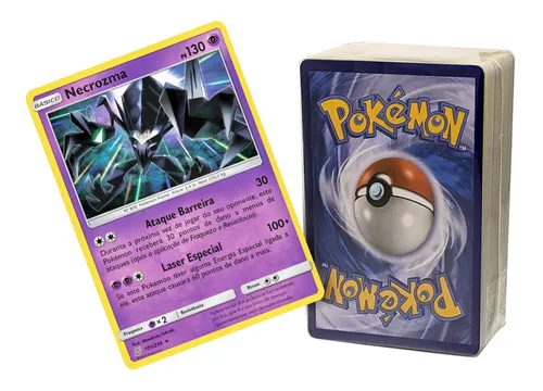 Kit Pokémon Lendário Solgaleo Gx Lunala Gx Ultra Necrozma Gx