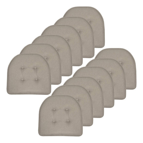 Cojín Viscoelástico Para Silla Forma U 43 X 41 Cm Caqui