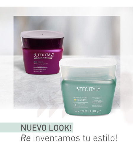 Mascarilla Tec Italy Hi-moisturizing Treatment 280 G