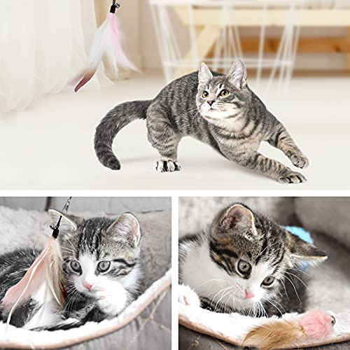Juguetes Interactivos Para Gatos - Set De 7 Piezas, Varita