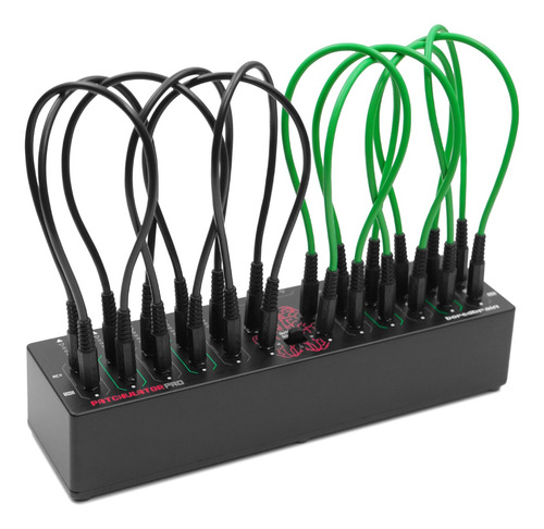 Boredbrain Music Patchulator Pro Patchbay 10 Canales Pro Fx
