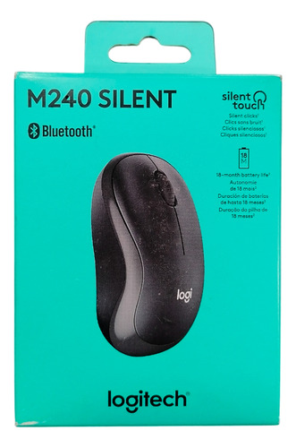 Mouse Inalámbrico Bt Logitech Blanco Negro Rosa 4000dpi