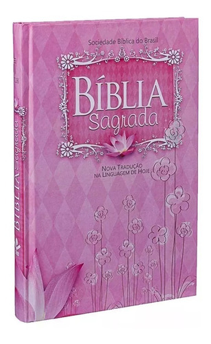 Bíblia Sagrada Capa Dura Ntlh - Rosa