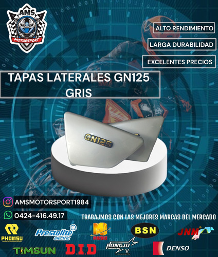 Tapas Laterales Gn 125