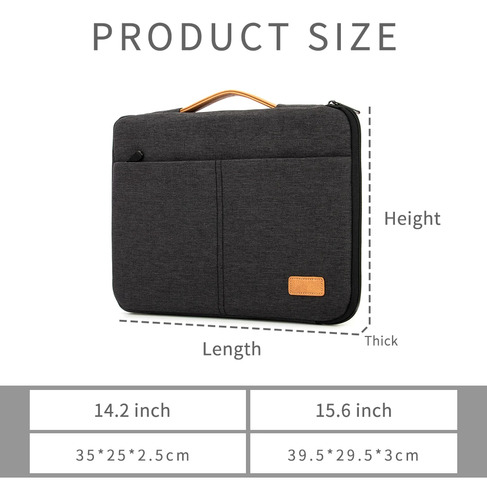 Funda Para Laptop Valuewin 15,6 Pulgadas Impermeable