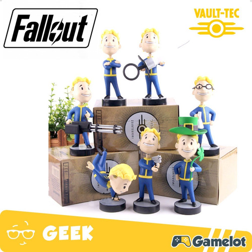 Imagem 1 de 2 de Fallout 4 Vault Boy Figure Action Bobble Head Game Bethesda