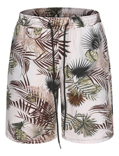 Pantalones Cortos De Playa De Verano Con Cintura Elástica Es