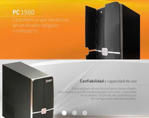 Imagen 2 de 7 de Computadora De Escritorio,siragon Slim 1500+altavoces