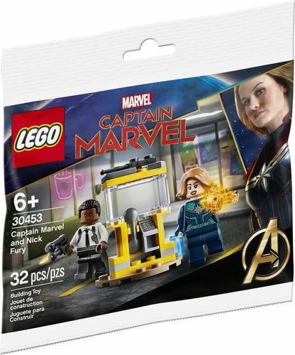 Lego Marvel Avengers Captain Marvel & Nick Fury