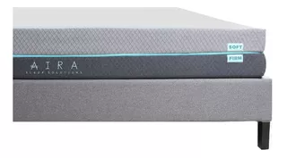 Colchon King Size Aira Memory Foam Cool Gel En Caja