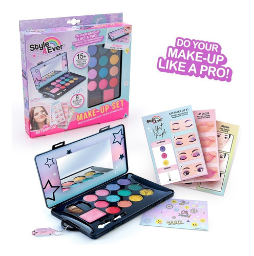 Maquillaje De Niñas Style 4 Ever- Paleta De Sombras Portatil