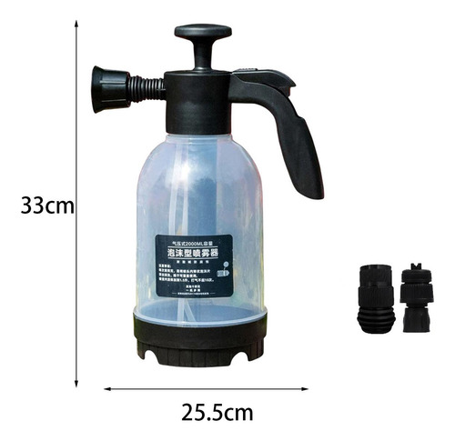 Pulverizador De Bomba De Espuma Para Coche 2000ml Y 3