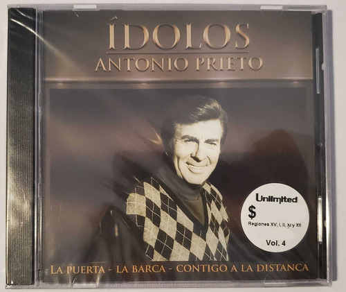 Cd Antonio Prieto - Ídolos: Antonio Prieto (la Puerta, La Ba