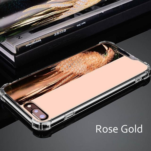 Funda Espejo iPhone Galaxy Acrigel Airbag Hombre Dama Mujer