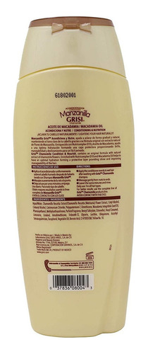 Grisi Acondicionador De Manzanilla, Acondicionador Para El C