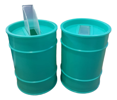 Set Yerbera Y Azucarera Latas Con Pico Vertedor 320ml Pvc