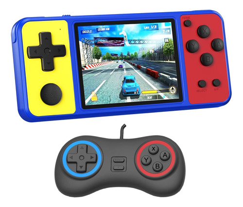 Consola De Juegos Great Boy Para Niños Color Azul