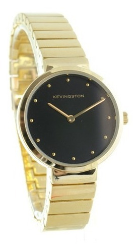 Reloj Kevingston Mujer 685 Strass Brillo Impacto Online Malla $$$ Bisel $$$ Fondo 3