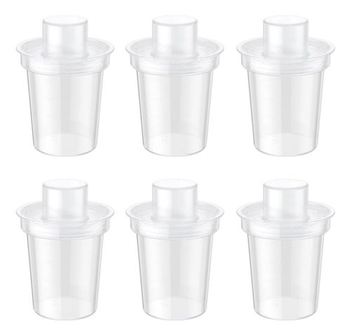 6 Dispensadores De Fórmula Infantil Portátiles, 80 Ml De Via