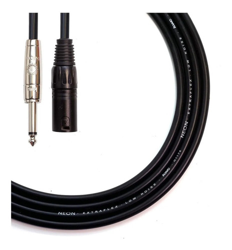 Imagen 2 de 6 de Cable Kwc 115 - Plug 6.5 Mn A Canon Macho 1,5 Mts