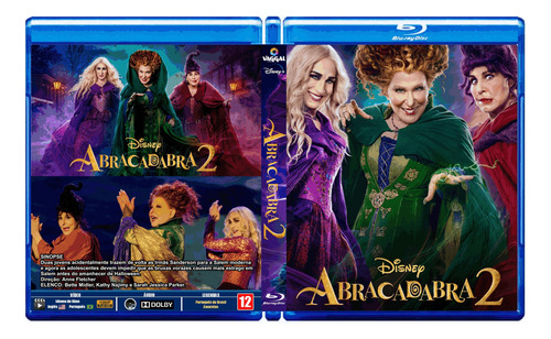 Blu-ray Filme Abracadabra 2 - 2022 - Dublado E Legendado