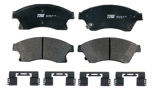 Balatas Semi Metálicas Del Chevrolet Sonic 2013-2015 Trw