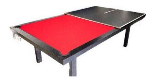 Mesa De Pool Profesional + Accesorios Pool + Tapa Ping Pong