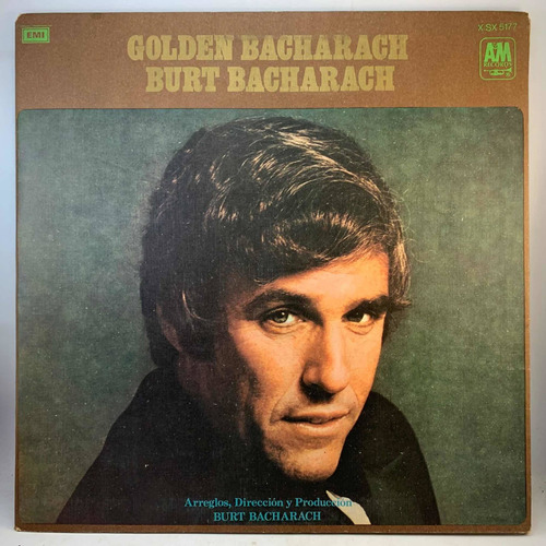 Burt Bacharach - Golden - Vinilo Lp Piano
