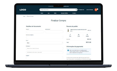 Loja Virtual Moderna E Eficiente, Correios E Mercadopago