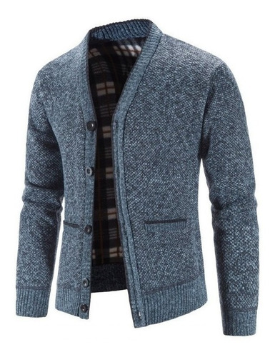 Suéteres Punto Hombre Cárdigan Chaquetas Gruesas De Invierno