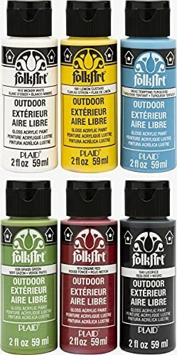 Art Paint - Pintura Dibujo Arte Folkart Basics Outdoor Set, 