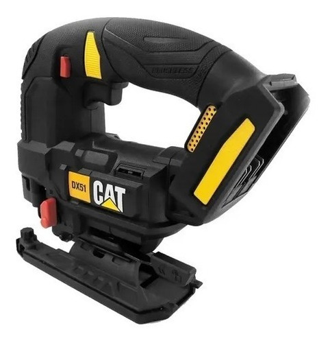 Imagen 1 de 7 de Sierra Caladora Cat 18v / 26mm Motor Brushless Inalámbrica
