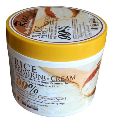 Crema Facial Reparador Hidratante Arroz Rice Wokali