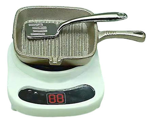 Casa De Muñecas, Horno Eléctrico En Miniatura, Juego De