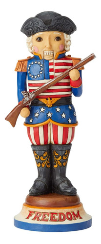 Figura De Cascanueces Americano De 9.25 Pulgadas Enesco