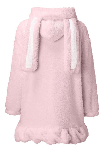 Sudadera Holgada Con Cuello Con Capucha Y Manga Larga Con Co