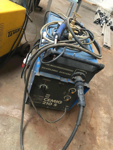 Soldadora Mig Cem Italy 210amp C/torcha Regulador Envíos