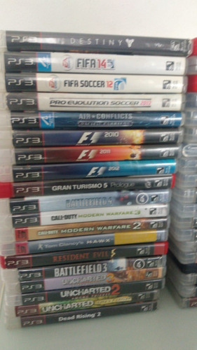 Lote De Jogos Ps3 - 19 Jogos Das Fotos
