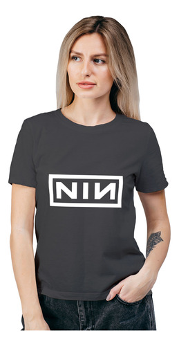 Polera Mujer Nine Inch Nails Nin Musica Algodón Wiwi