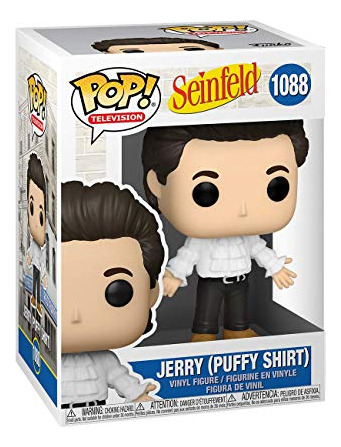 Funko Pop Seinfeld: Jerry Con Camisa Hinchada 3.75