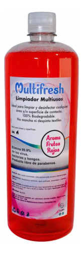 Multifresh Limpiador Multiusos 10 Pzs Con Aroma 1 Lt